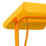 vidaXL Kids Swing Bench Yellow 115x75x110 cm Fabric | SKU: 48098 | Barcode: 8719883798219