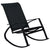vidaXL Garden Rocking Chairs 2 pcs Textilene Black | SKU: 48123 | Barcode: 8719883798462