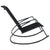 vidaXL Garden Rocking Chairs 2 pcs Textilene Black | SKU: 48123 | Barcode: 8719883798462