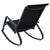 vidaXL Garden Rocking Chairs 2 pcs Textilene Black | SKU: 48123 | Barcode: 8719883798462