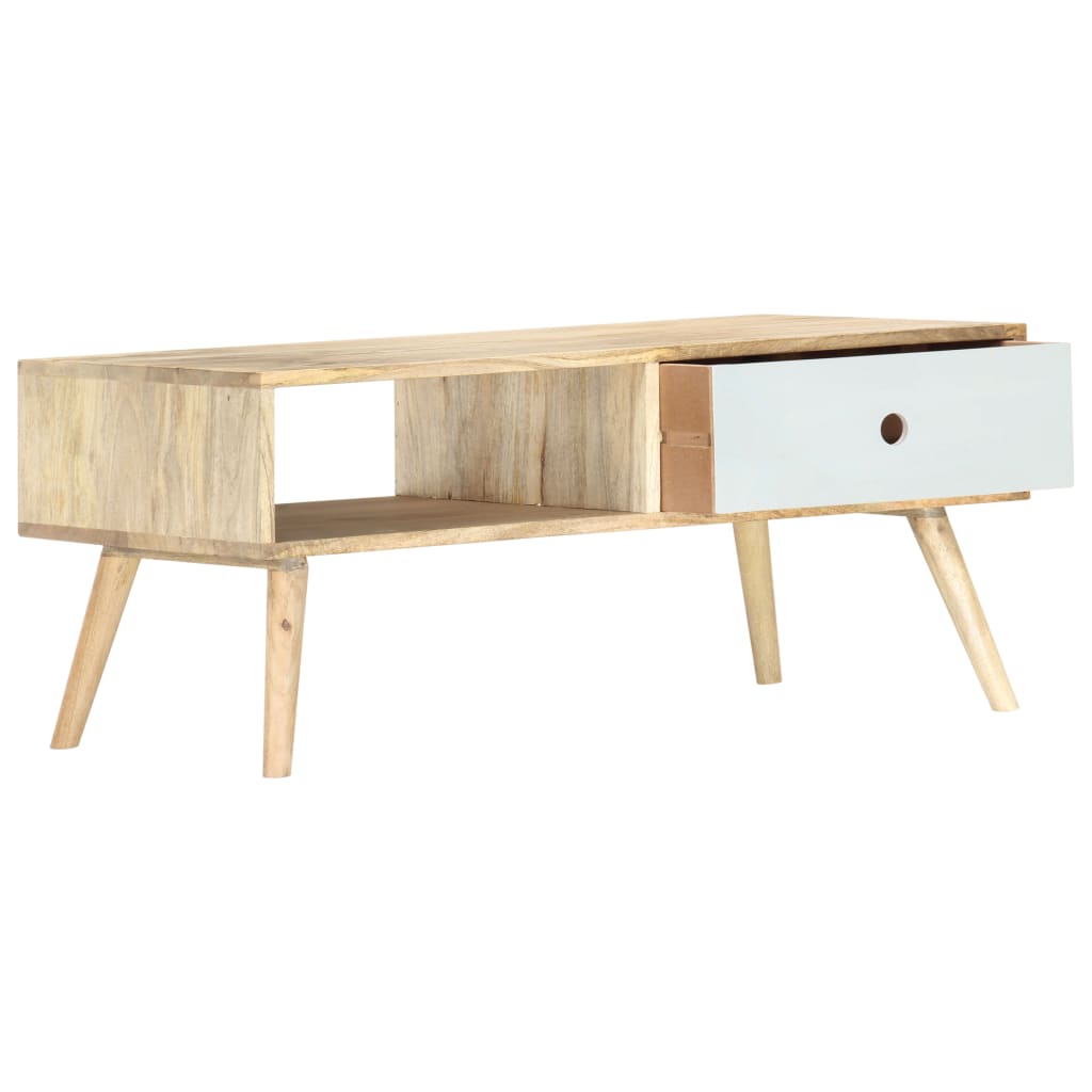 vidaXL Coffee Table 90x50x40 cm Solid Mango Wood | SKU: 286482 | Barcode: 8719883802909