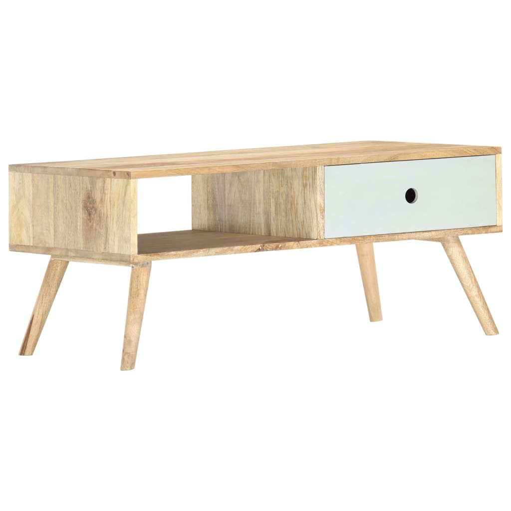 vidaXL Coffee Table 90x50x40 cm Solid Mango Wood | SKU: 286482 | Barcode: 8719883802909