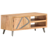 vidaXL Coffee Table 90x45x40 cm Solid Acacia Wood | SKU: 286548 | Barcode: 8719883810737