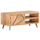 vidaXL Coffee Table 90x45x40 cm Solid Acacia Wood | SKU: 286548 | Barcode: 8719883810737