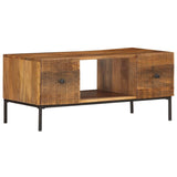vidaXL Coffee Table 90x45x40 cm Solid Mango Wood | SKU: 286559 | Barcode: 8719883810843