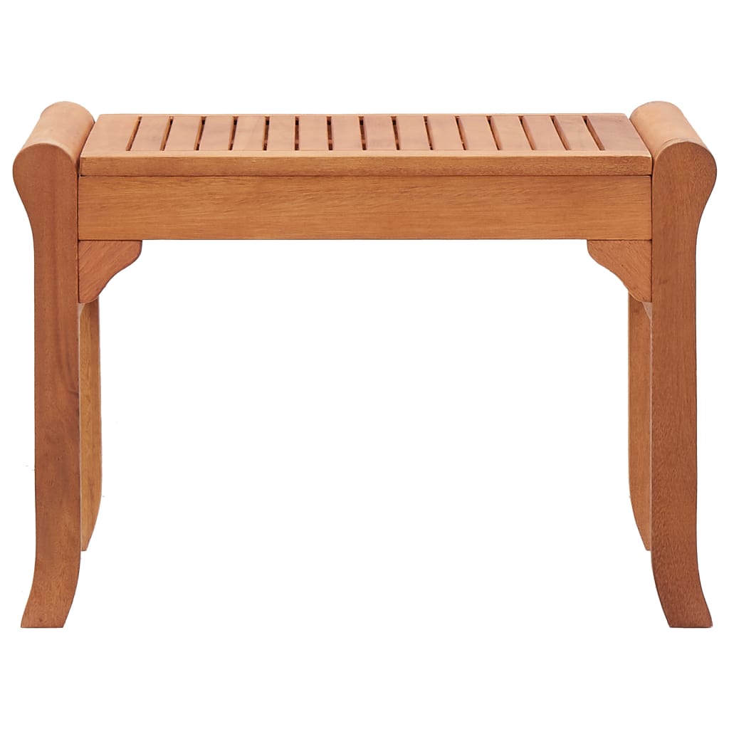 vidaXL Garden Bench 64 cm Solid Eucalyptus Wood | SKU: 47289 | Barcode: 8719883811789