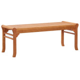 vidaXL 2-Seater Garden Bench 120 cm  Solid Eucalyptus Wood | SKU: 47290 | Barcode: 8719883811796