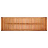 vidaXL 3-Seater Garden Bench 150 cm Solid Eucalyptus Wood | SKU: 47291 | Barcode: 8719883811802