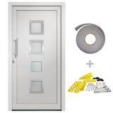 vidaXL Front Door White 88x200 cm N1 (left inward opening) | SKU: 279175 | Barcode: 8719883820422