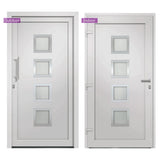 vidaXL Front Door White 98x190 cm N1 (left inward opening)
 | SKU: 279176 | Barcode: 8719883820439