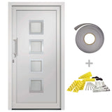 vidaXL Front Door White 98x200 cm N1 (left inward opening) | SKU: 279177 | Barcode: 8719883820446