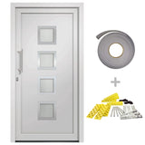 vidaXL Front Door White 108x208 cm N1 (left inward opening) | SKU: 279180 | Barcode: 8719883820477