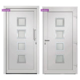 vidaXL Front Door White 88x200 cm N2 (right inward opening) | SKU: 279181 | Barcode: 8719883820484