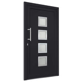 vidaXL Front Door Anthracite 88x200 cm N1 (left inward opening) | SKU: 279187 | Barcode: 8719883820545