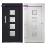 vidaXL Front Door Anthracite 98x190 cm N1 (left inward opening) | SKU: 279188 | Barcode: 8719883820552