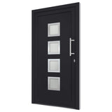 vidaXL Front Door Anthracite 98x200 cm N2 (right inward opening) | SKU: 279195 | Barcode: 8719883820620