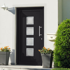 vidaXL Front Door Anthracite 108x200 cm N2 (right inward opening) | SKU: 279197 | Barcode: 8719883820644