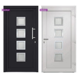 vidaXL Front Door Anthracite 108x208 cm N2 (right inward opening) | SKU: 279198 | Barcode: 8719883820651