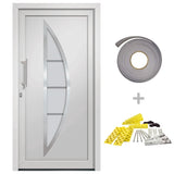 vidaXL Front Door White 98x200 cm N3 (left inward opening) | SKU: 279201 | Barcode: 8719883820682