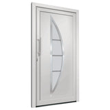 vidaXL Front Door White 98x200 cm N3 (left inward opening) | SKU: 279201 | Barcode: 8719883820682