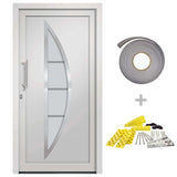 vidaXL Front Door White 108x200 cm N3 (left inward opening) | SKU: 279203 | Barcode: 8719883820705