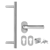 vidaXL Front Door White 108x200 cm N3 (left inward opening) | SKU: 279203 | Barcode: 8719883820705