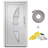 vidaXL Front Door White 98x190 cm N4 (right inward opening) | SKU: 279206 | Barcode: 8719883820736