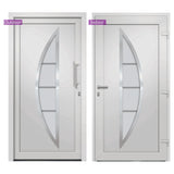 vidaXL Front Door White 98x190 cm N4 (right inward opening) | SKU: 279206 | Barcode: 8719883820736