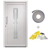vidaXL Front Door White 98x190 cm N5 (left inward opening) | SKU: 279224 | Barcode: 8719883820910