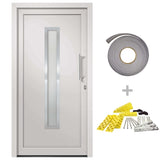 vidaXL Front Door White 98x208 cm N6 (right inward opening) | SKU: 279232 | Barcode: 8719883820996