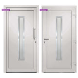 vidaXL Front Door White 98x208 cm N6 (right inward opening) | SKU: 279232 | Barcode: 8719883820996