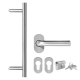 vidaXL Front Door Anthracite 98x208 cm N4 (left inward opening) | SKU: 279238 | Barcode: 8719883821054