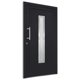 vidaXL Front Door Anthracite 108x208 cm N4 (left inward opening) | SKU: 279240 | Barcode: 8719883821078