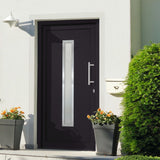 vidaXL Front Door Anthracite 88x200 cm N5 (right inward opening) | SKU: 279241 | Barcode: 8719883821085