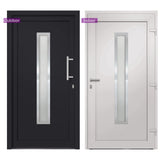 vidaXL Front Door Anthracite 98x200 cm N6 (right inward opening) | SKU: 279243 | Barcode: 8719883821108