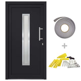 vidaXL Front Door Anthracite 108x208 cm N5 (right inward opening) | SKU: 279246 | Barcode: 8719883821139