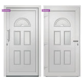 vidaXL Front Door White 88x200 cm N7 (left inward opening) | SKU: 279249 | Barcode: 8719883821160