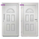 vidaXL Front Door White 88x208 cm N1 (left inward opening) | SKU: 279250 | Barcode: 8719883821177