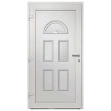 vidaXL Front Door White 88x208 cm N1 (left inward opening) | SKU: 279250 | Barcode: 8719883821177
