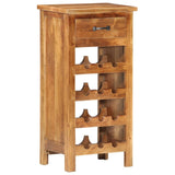 vidaXL Wine Cabinet 40x30x80 cm Solid Acacia Wood | SKU: 287482 | Barcode: 8719883822662