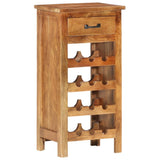 vidaXL Wine Cabinet 40x30x80 cm Solid Acacia Wood | SKU: 287482 | Barcode: 8719883822662