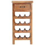 vidaXL Wine Cabinet 40x30x80 cm Solid Acacia Wood | SKU: 287482 | Barcode: 8719883822662