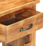 vidaXL Wine Cabinet 40x30x80 cm Solid Acacia Wood | SKU: 287482 | Barcode: 8719883822662