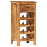 vidaXL Wine Cabinet 40x30x80 cm Solid Acacia Wood | SKU: 287482 | Barcode: 8719883822662