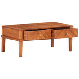 vidaXL Coffee Table 100x50x41 cm Solid Acacia Wood | SKU: 286576 | Barcode: 8719883822914