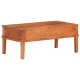 vidaXL Coffee Table 100x50x41 cm Solid Acacia Wood | SKU: 286576 | Barcode: 8719883822914