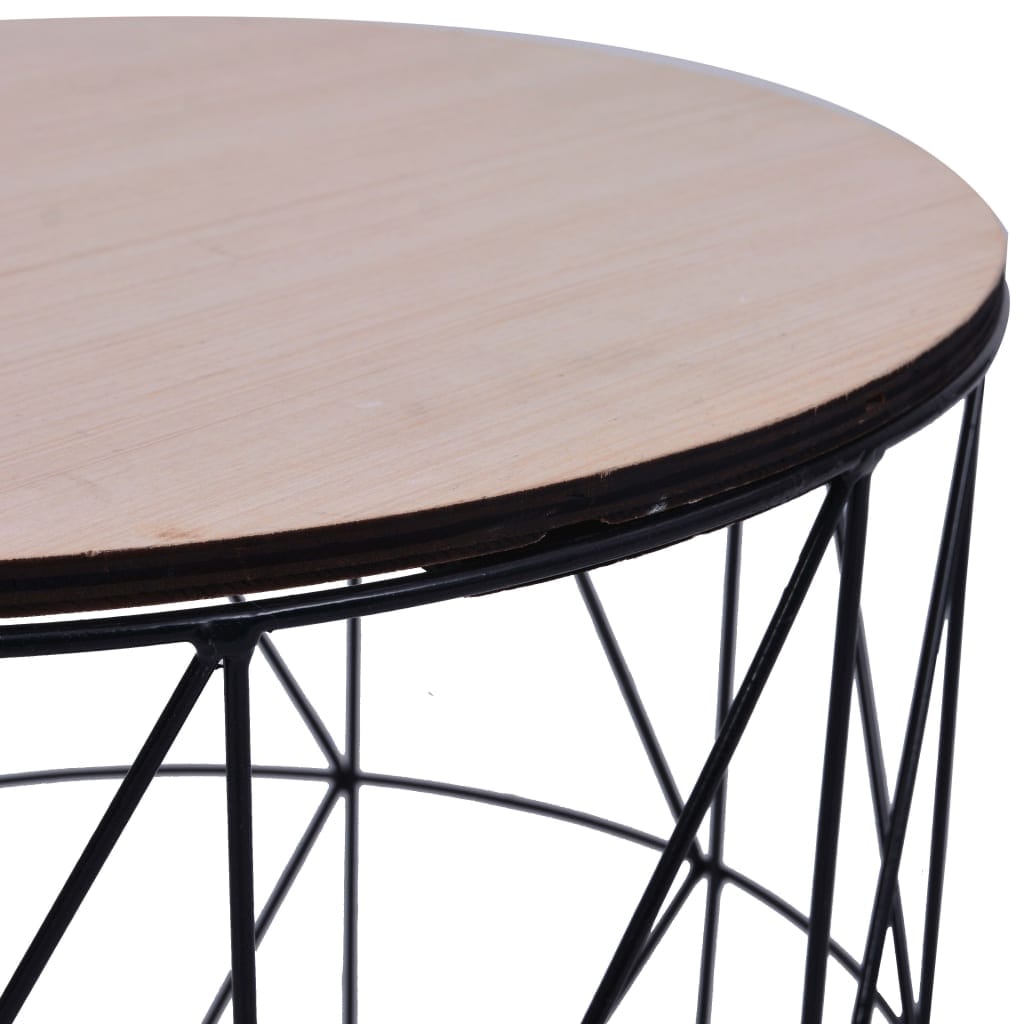 vidaXL Coffee Table Black 47 cm | SKU: 287654 | Barcode: 8719883824338