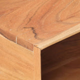 vidaXL Coffee Table 110x50x35 cm Solid Acacia Wood | SKU: 287441 | Barcode: 8719883851143