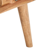 vidaXL Coffee Table 110x50x35 cm Solid Acacia Wood | SKU: 287441 | Barcode: 8719883851143