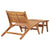 vidaXL Garden Chair With Footrest Solid Teak Wood | SKU: 49366 | Barcode: 8719883853246